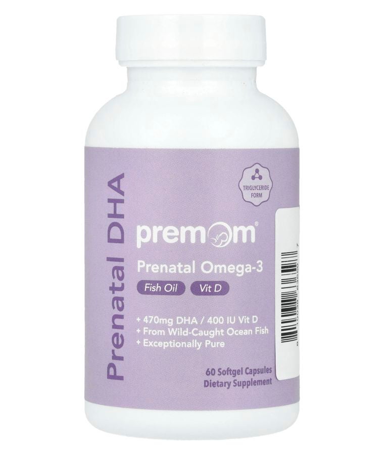 Premom Prenatal DHA 60 Softgel Capsules