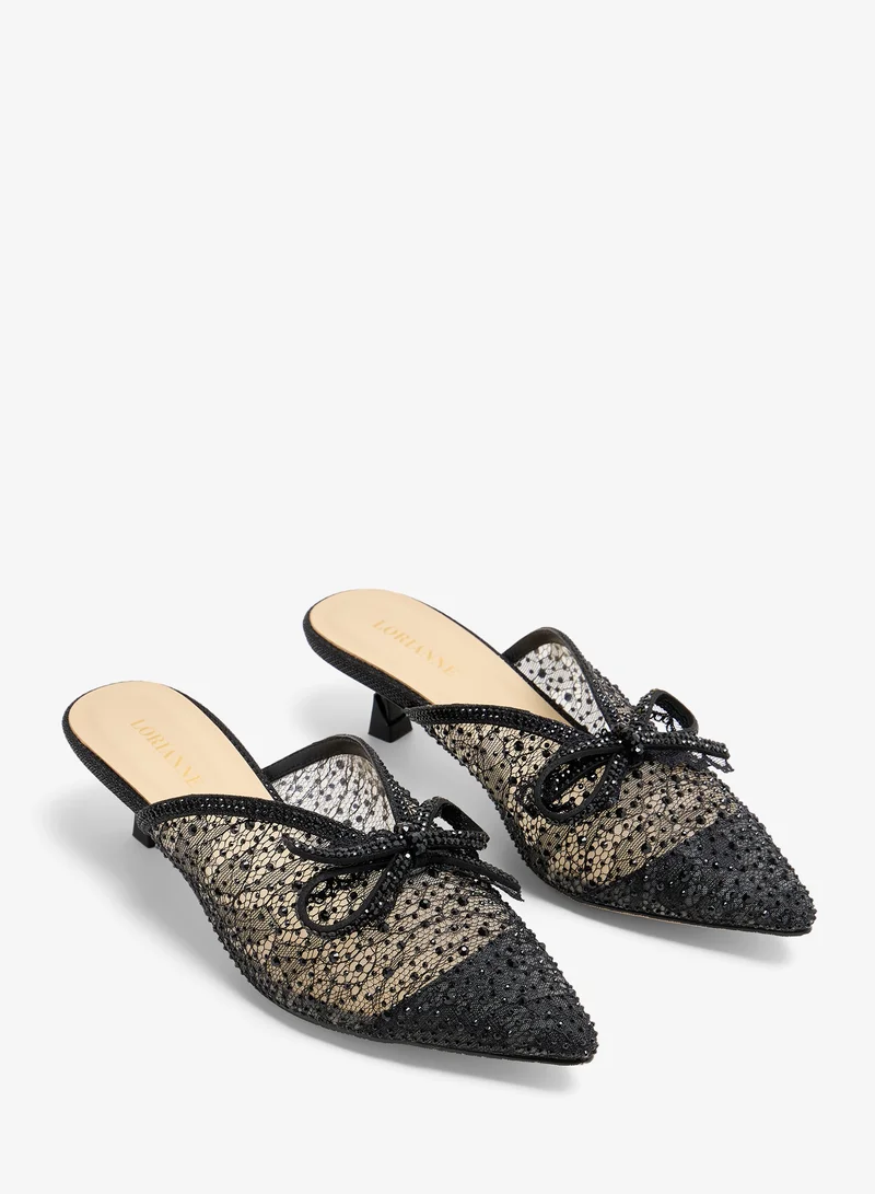LORIANNE  Kaveesha- Crystal  pumps for Women | Best Price UAE