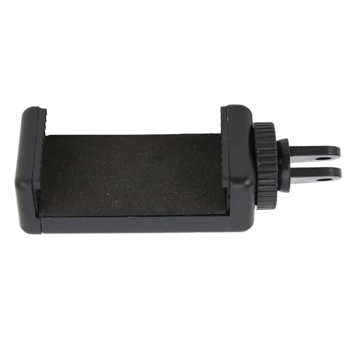 SHOPEE Universal Cell Phone Holder Clip Adapter with 1/4 Adapter for 56-85mm Smart Cell Phone Tripod Self Timer Handheld Grip Self-Portrait Monop (Phone Holder + 1/4 Adapter) - Image 1