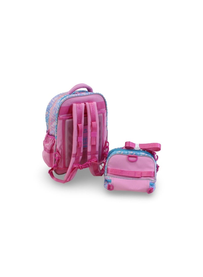 glossy bird School Set 17 Inches – Pink with Stitch Design - Image 2