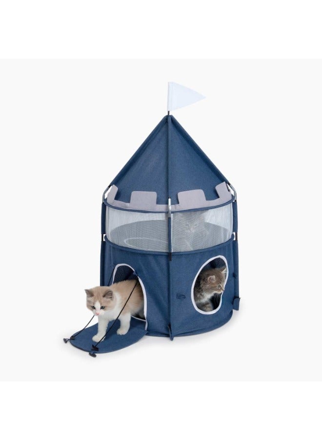 Catit Vesper Castle Blue 48x48x95 cm - Image 1