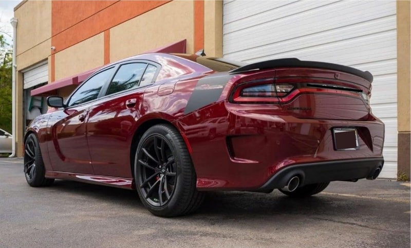 HOME13™ Vinyl Wrap Sheet for Car & Bike Self Adheisve Vinyl Wrap Sticker & Decal Roll Film Air Release Bubble Free (Maroon Gloss Wrap, 24x100 Inches) - Image 2