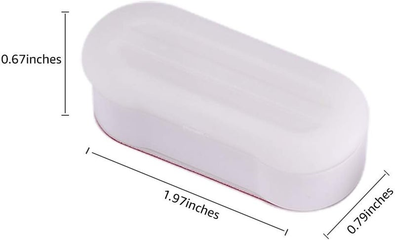 Foo Foo Bidet Toilet Seat Bumper for Bidet Attachment with Strong Adhesive White 4PACK - Image 3