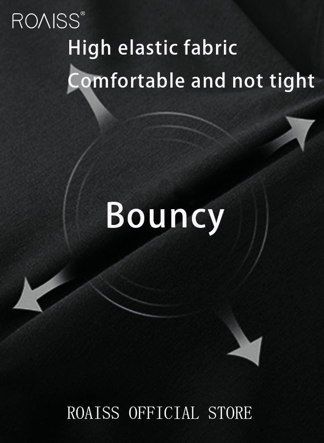 roaiss المرأة قطعة واحدة ملابس السباحة عارية الذراعين اللون كتلة تصفح ملابس طويلة الأكمام ملابس السباحة المحافظ بحر ثوب السباحة بدلات رياضية بذلة - Image 5