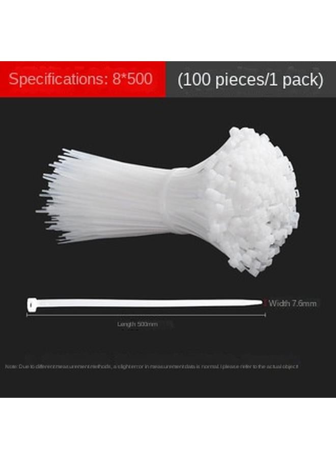 Bluejw Cable Tie Nylon Self-locking Plastic Tie Fixed Wire Cable Tie Strap Strong Black White Free Shipping - Image 1