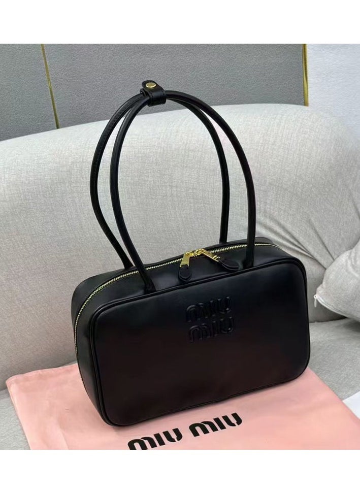 Miu Miu Miu Miu Leather Beau Bag Shoulder Crossbody  - Image 1