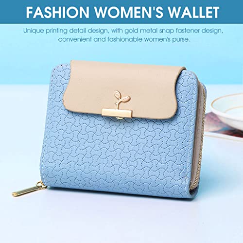 PALAY® Mini Wallet For Women PU Leather Purse with Zipper Bifold Card Coin Holder Cash Bag Clutch Wallet Fashion Women Wallet Purse Gift Small Wallet for Girl - Image 5