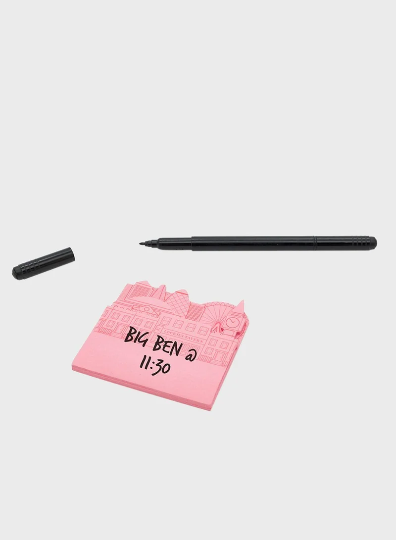 Luckies London City Sticky Notes