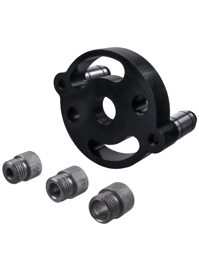 SYOSI Self Centering Doweling Jig, Punch Locator Dowel Jig Kit Handheld Drill Guide for Straight Holes Wood Panel Hole Puncher for Woodworking Joinery 6mm 8mm 10mm Woodworking Joints Tool - Image 3