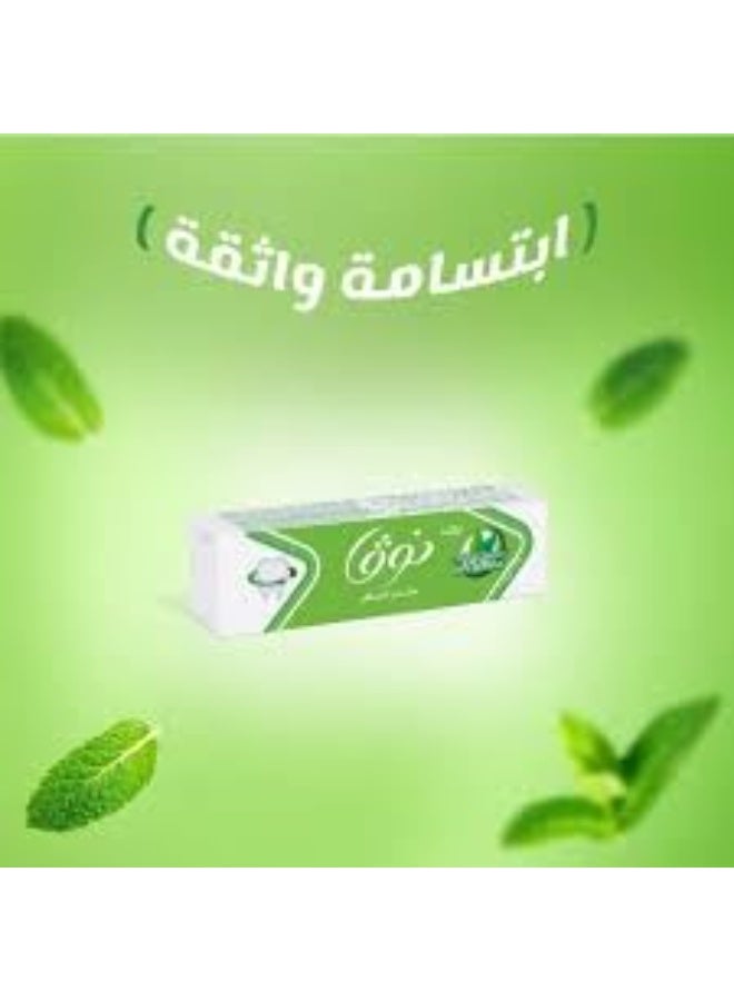 نوفا علكة نوفا بنكهة النعناع – عبوة خضراء | 5 أصابع × 6 عبوات | علكة منعشة لنفس طويل الانتعاش - Image 2