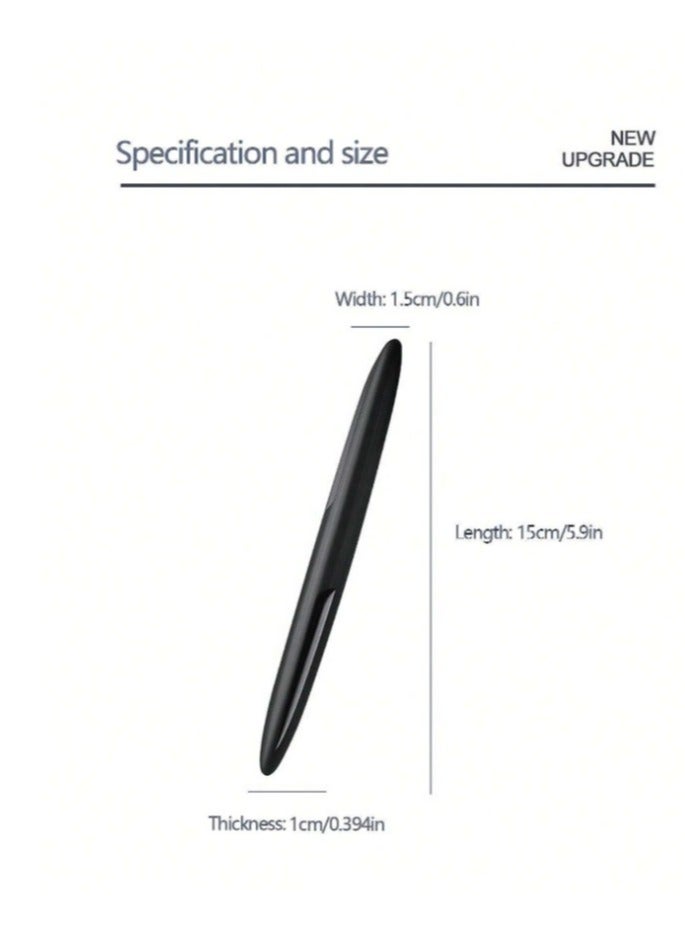Lineo Silicone car Side Protector Sticks, Strong Self-Adhesive, 4 pieces, 15*1 cm, Black - Image 5