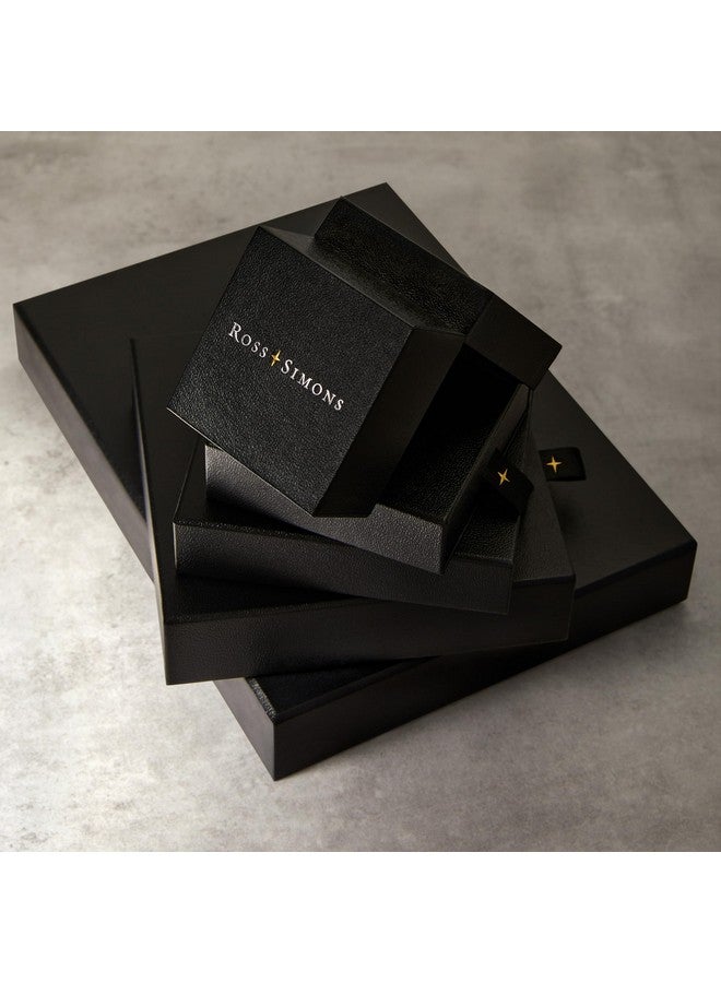 ROSS-SIMONS 1.60 Ct. T.W. Cz Station Hoop Earrings In Sterling Silver - Image 5