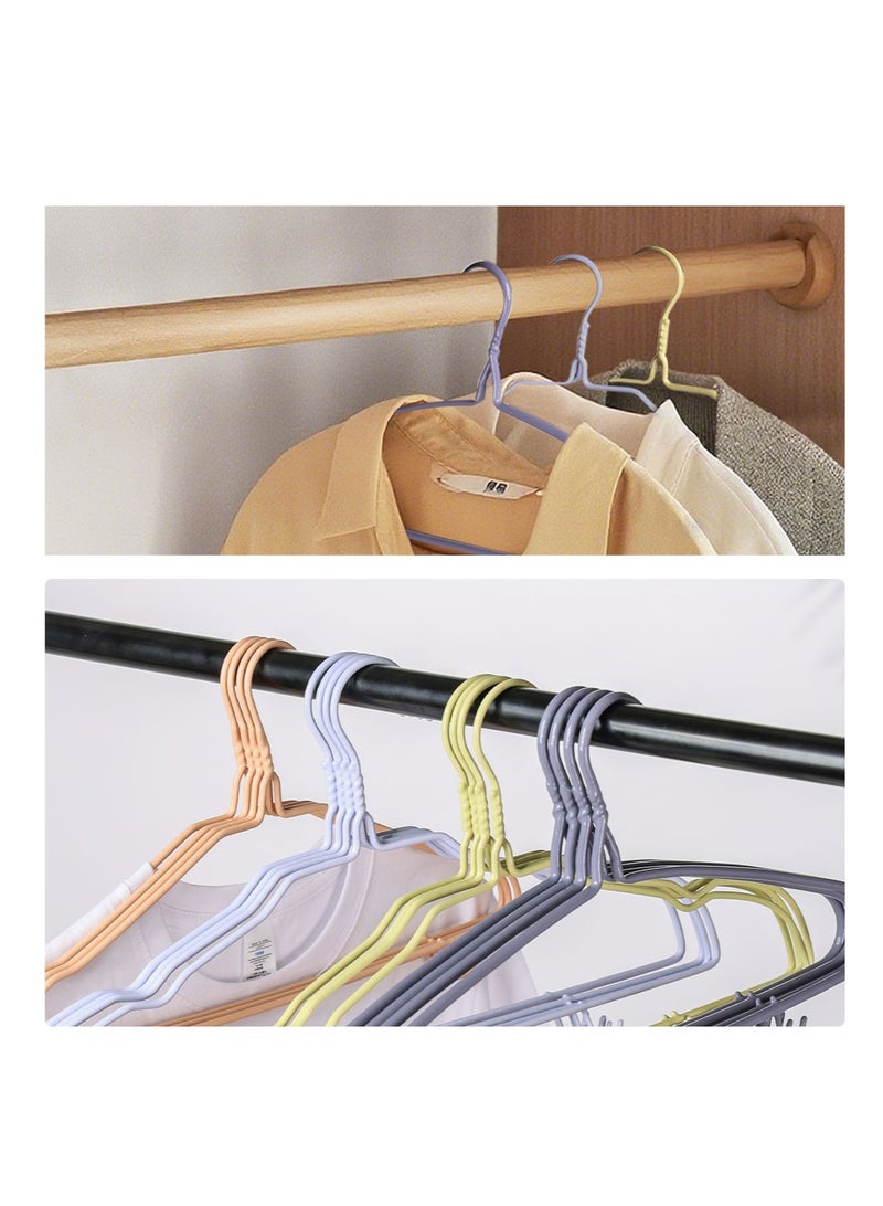 MODI 30 قطعة شماعات نسائية - متينة، غير قابلة للانزلاق، موفرة للمساحة، شماعات ملابس أنيقة للفساتين، القمصان والمزيد | جودة ممتازة مع تشطيب ناعم - مثالية لتنظيم الخزانة - Image 3