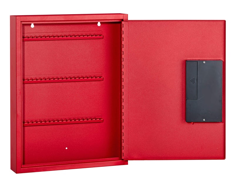 Adiroffice Key Holder Wall Mount - 60 Keys Lock Box with Code, Key Cabinet Wall Mount, Valet Parking Key Box, Car Dealer Key Cabinet - Space Saving Locking Key Box Wall Mount with Digital Lock - Image 3