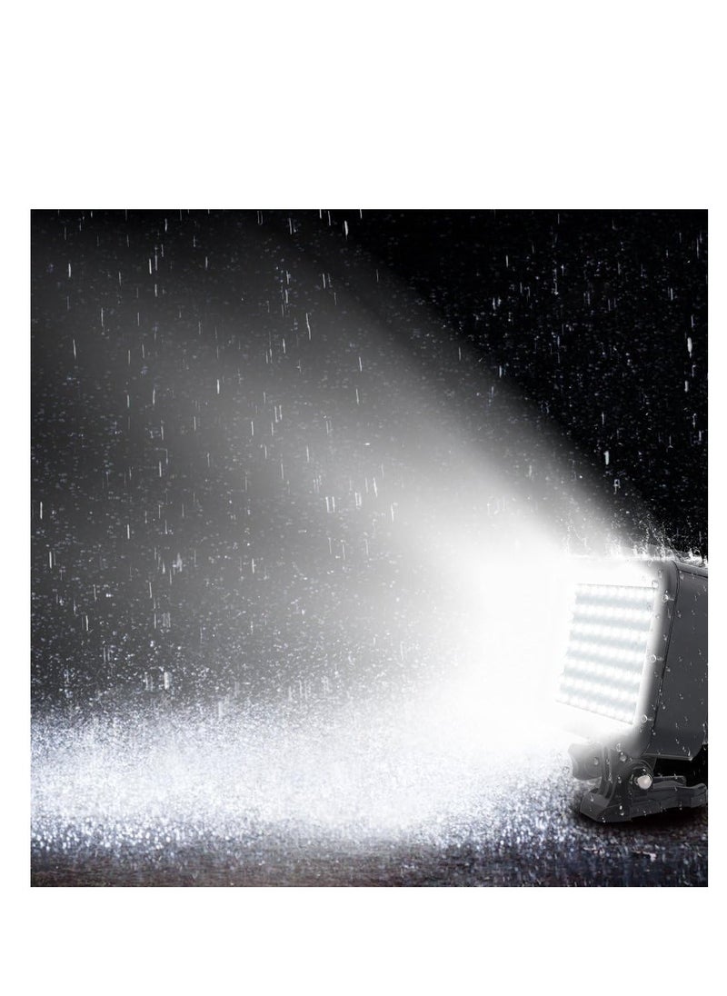 Suptig - Underwater Lights Dive Light 84 Led High Power Dimmable Waterproof Led Video Light Waterproof 164Ft(50M) For Gopro Canon Nikon Pentax Panasonic Sony Samsung Slr Cameras Black - Image 1