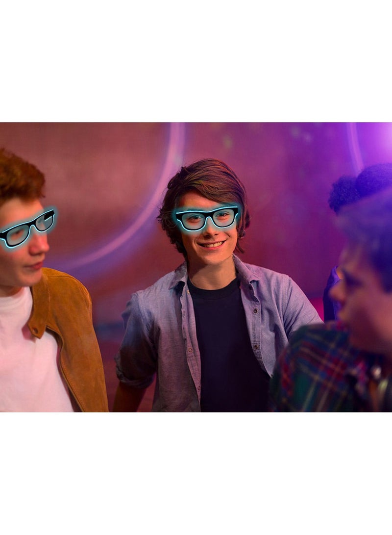 LED Party Glasses Bundle, LED Light Luminous Glasses For Party, Club, Rave, Concert, Birthday, Costume, Halloween And Christmas Use - Image 3