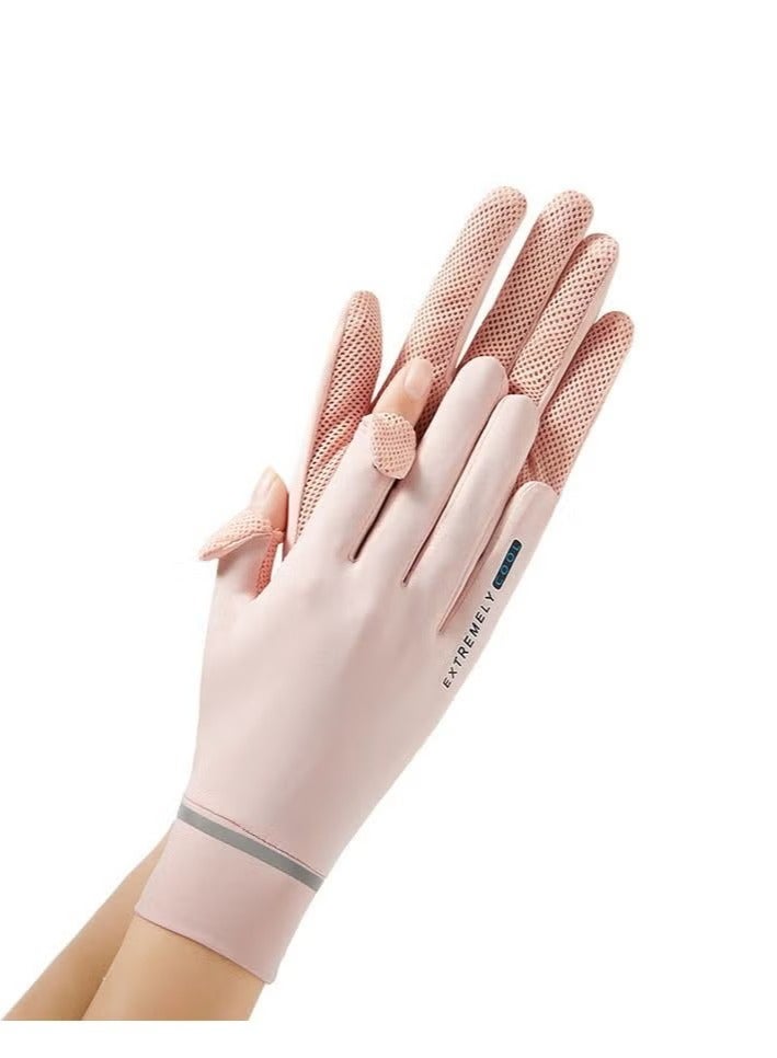 Women's Driving Gloves Pink - Image 1