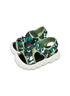 Generic Outdoor Kid's Silicon Sandal With Camouflage Satin Strap Sandal  - Image 1