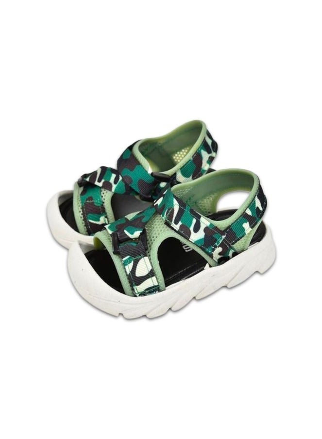Outdoor Kid's Silicon Sandal With Camouflage Satin Strap Sandal - Image 1