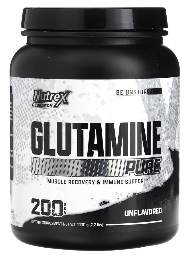 Nutrex Research Glutamine Pure Unflavored 2.2 lbs (1000 g)