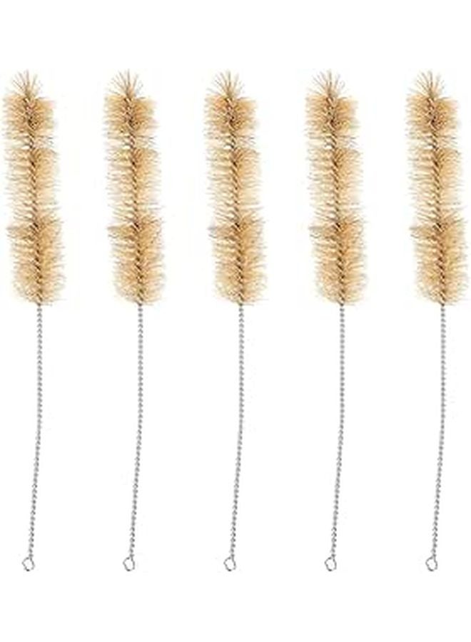 10Pcs Large Nylon Test Tube Brushes For Laboratory Glassware And Chemical Bottle Cleaning - Image 1