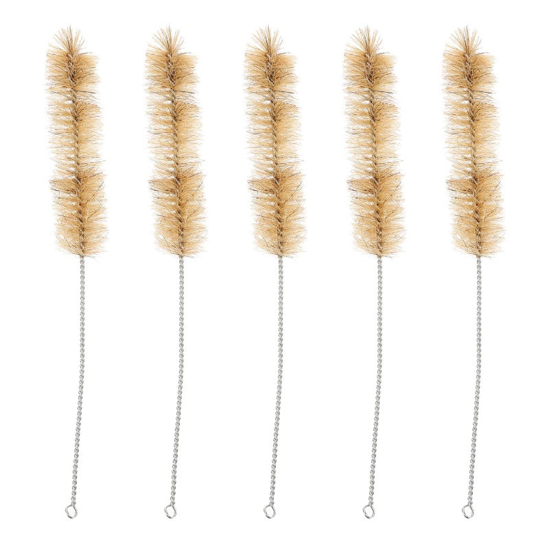 10Pcs Large Nylon Test Tube Brushes For Laboratory Glassware And Chemical Bottle Cleaning - Image 2