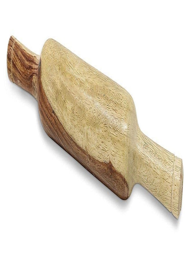 Duodeno Indian Board Rolling Pin Board/Roti Maker/Chapati Maker for Home & Kitchen | l Finished Roti Maker (Brown 2) Rolling pin (12 inch) - Image 4
