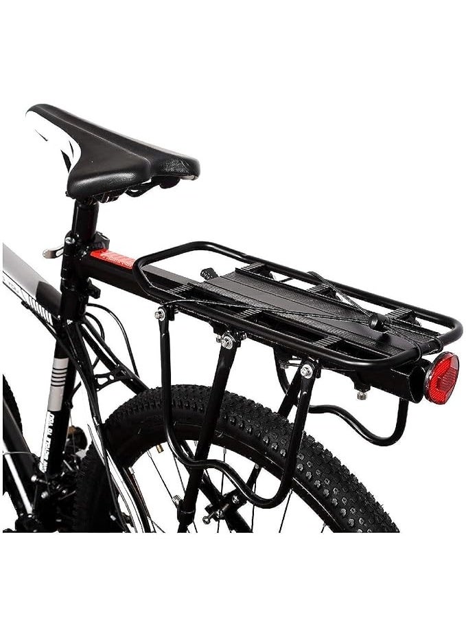Generic Arltb Aluminum Alloy Bike Carrier Rack Adjustable 50kg Capacity Bicycle Accessories Cargo Rack for Mountain Bike Road Bike Garage  - Image 1