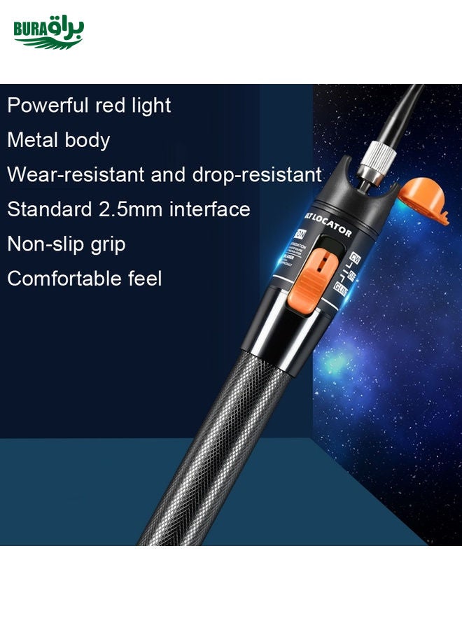 BURAQ 50MW Fiber Red Light Test Pen Red Light Sources Through Optical Pen Optical Fiber Detection - Image 4