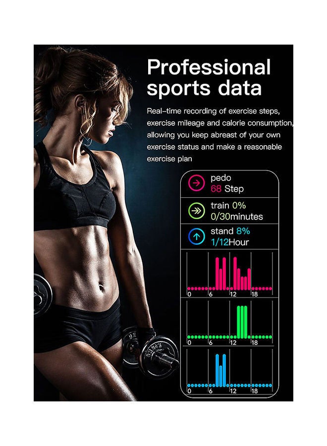 نيبمينينت ساعة ذكية بالبلوتوث أبيض - Image 2