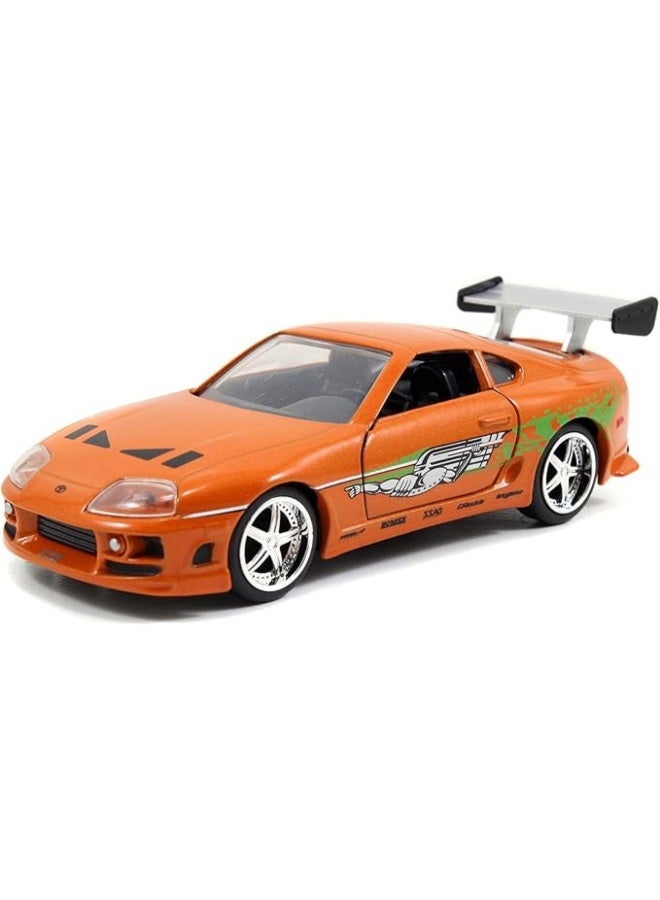 Jada Fast & Furious Twin Pack Model Car Set 2001 Nissan Silvia S15 & Brian's Toyota Supra (1:32) - Image 3
