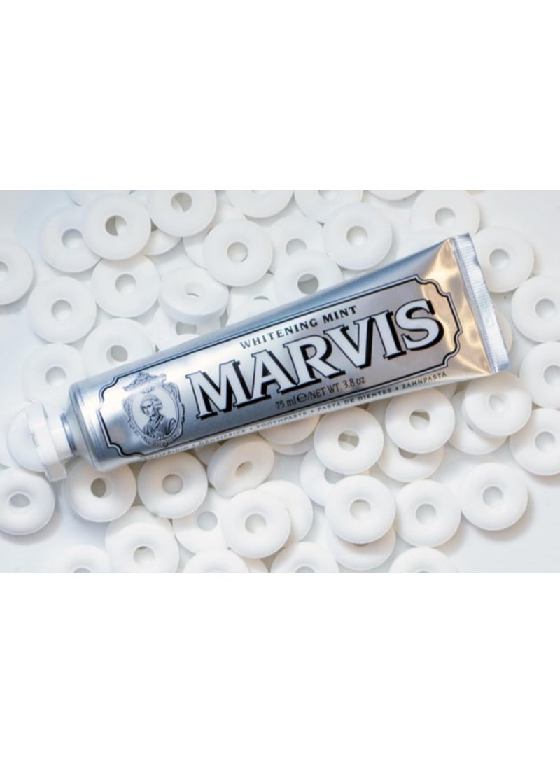 Marvis blanchissant menthe dentifrice 75ml - Image 2