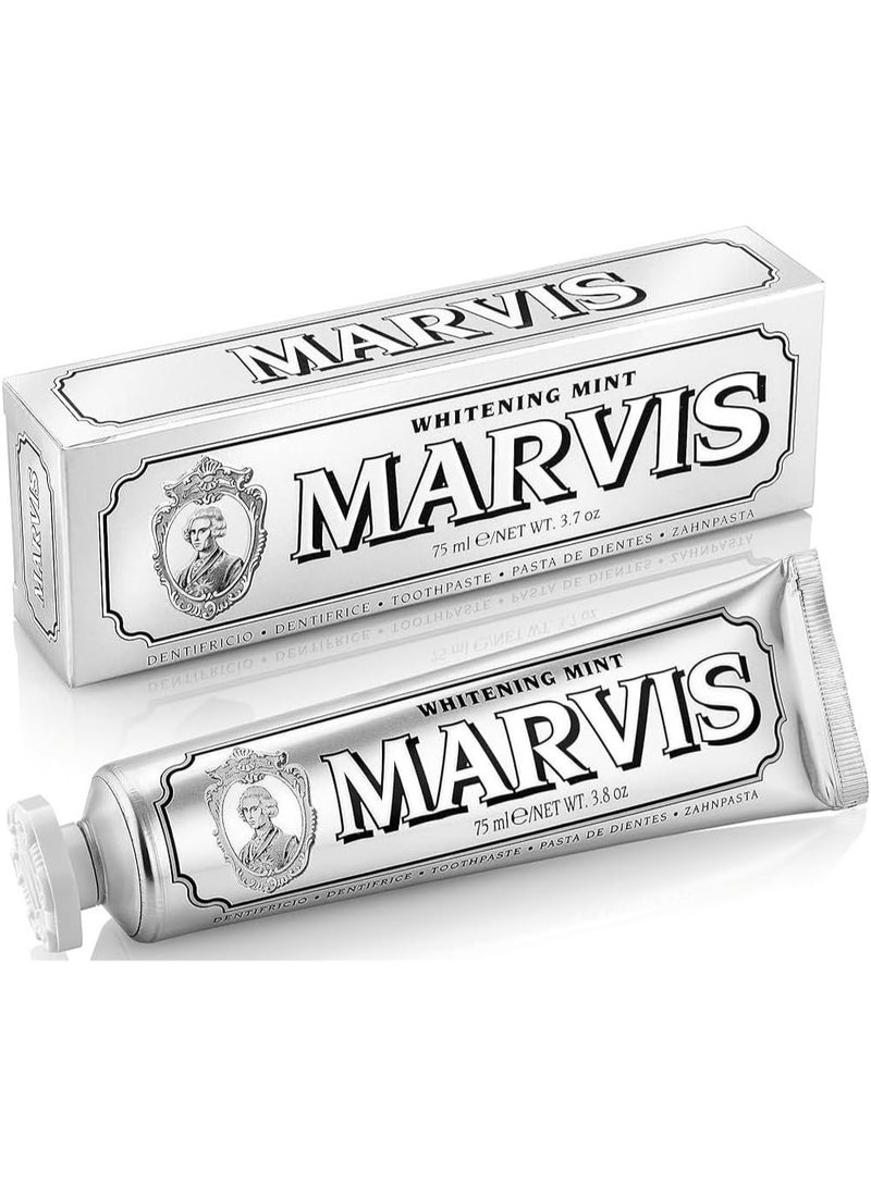 Marvis blanchissant menthe dentifrice 75ml - Image 4