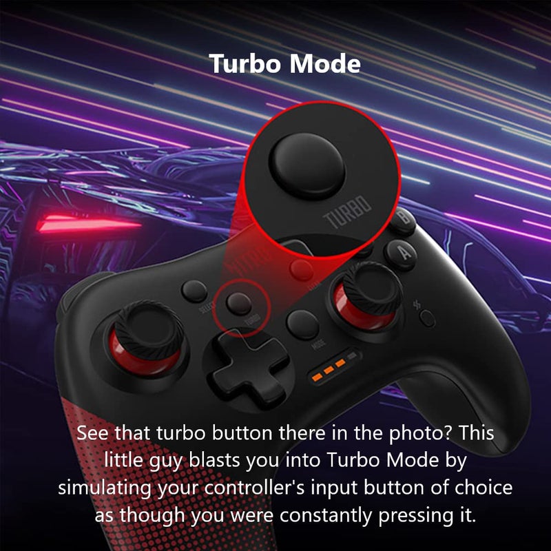 Acer Acer Nitro Wired Gaming Controller  Featuring Joystick Directional Pad Turbo Button Action Buttons and LED Indicator Lights  Compatible with Windows and Android Devices - Image 3