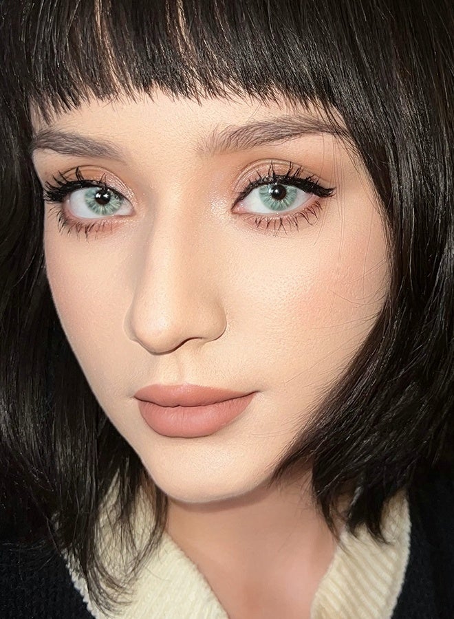 عيون غامضة عدسات لاصقة ملونة من Mystic Eyes بلون جاينت جرين لمدة ستة أشهر 14.20 مم للاستخدام التجميلي اليومي - Image 3