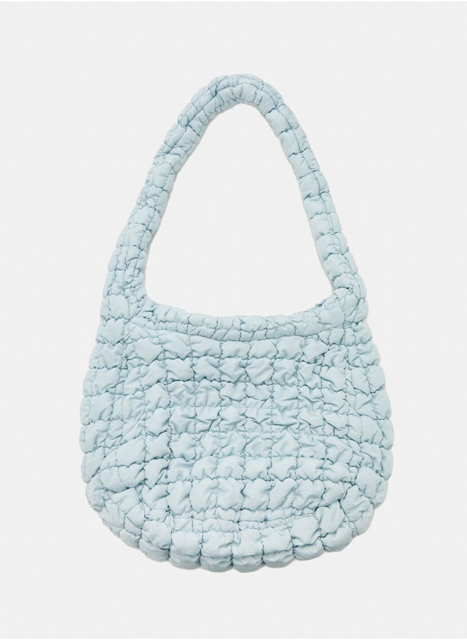 FOREVER 21 Quilted Puffer Tote Bag  - Image 1