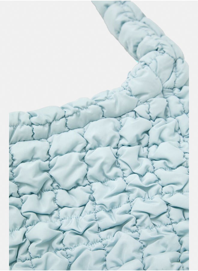 FOREVER 21 Quilted Puffer Tote Bag  - Image 2