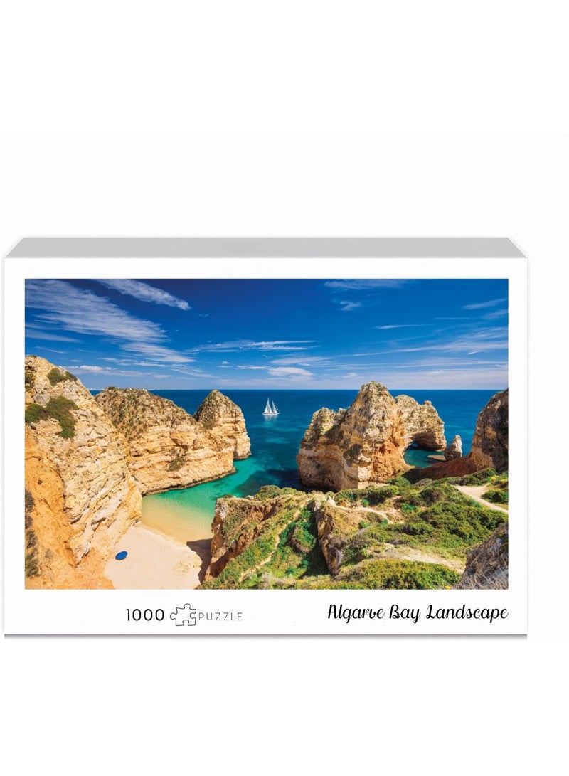 1000 قطعة بانوراما بانوراما خليج الغرافي - تصاميم مبتكرة ، وتجربة فنية ملونة ، ومناسبة للبالغين والأطفال - Image 2