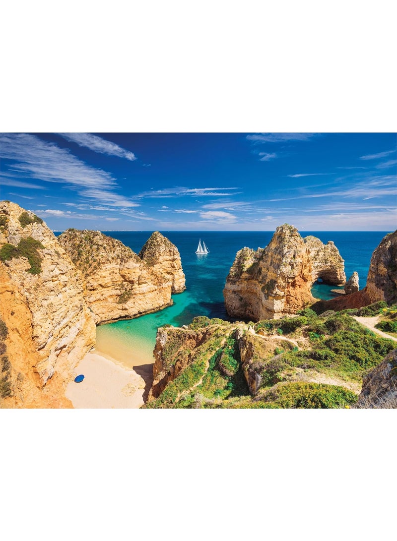 1000 قطعة بانوراما بانوراما خليج الغرافي - تصاميم مبتكرة ، وتجربة فنية ملونة ، ومناسبة للبالغين والأطفال - Image 1