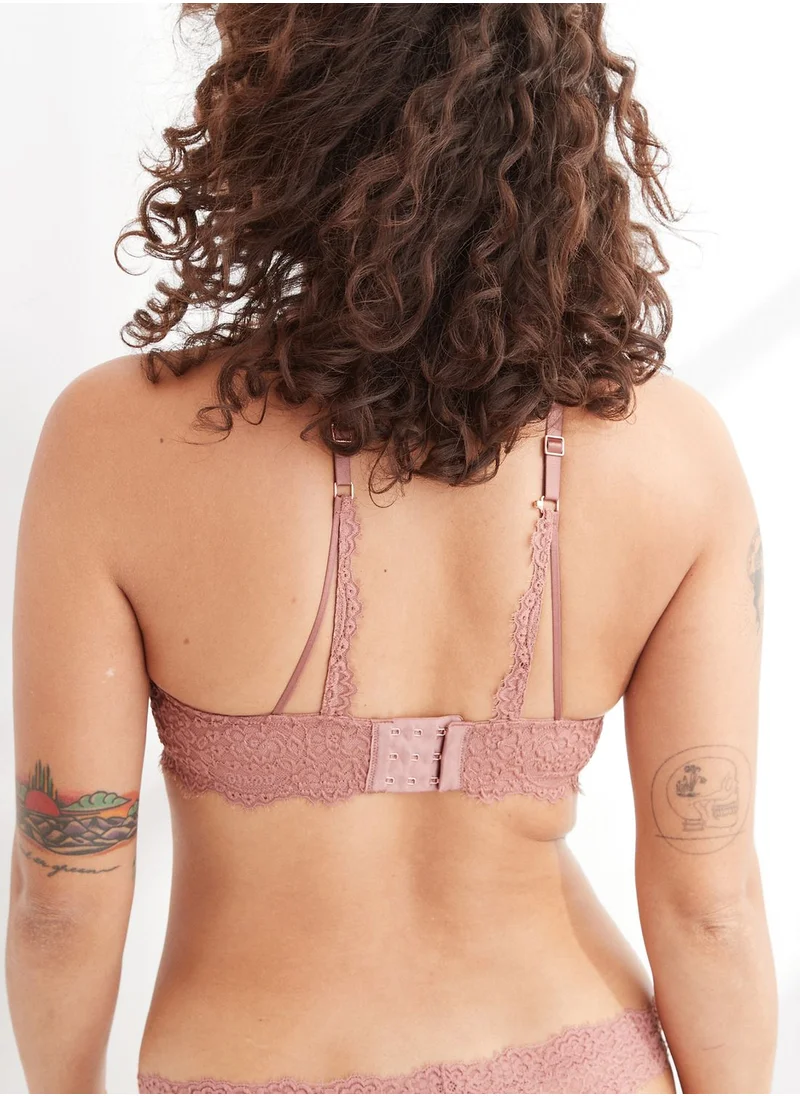 Aerie Lace Detail Bra