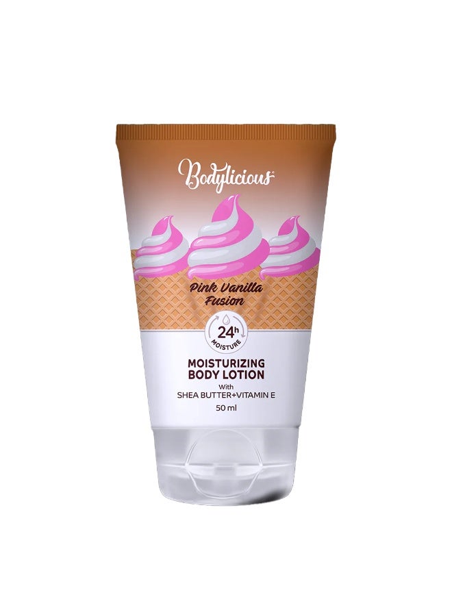 بودي ليشاس لوشن الجسم برائحة الفانيليا الوردية - 50 مل - Image 1