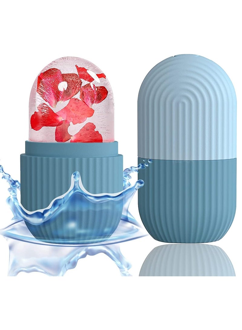 DubaiGallery Ice Roller for Neck, Face and Eye Massage, Reusable Facial Tool for Glowing and Tightening Skin Pack - Image 1