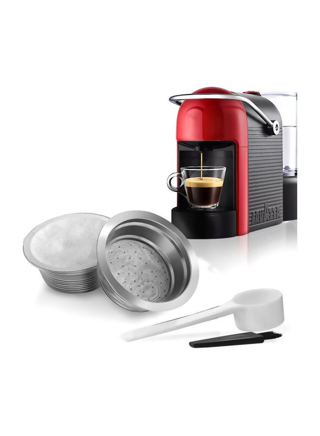 NIBEMINENT Benfuchen Coffee Capsule With Aluminum Foil Set Silver - Image 3