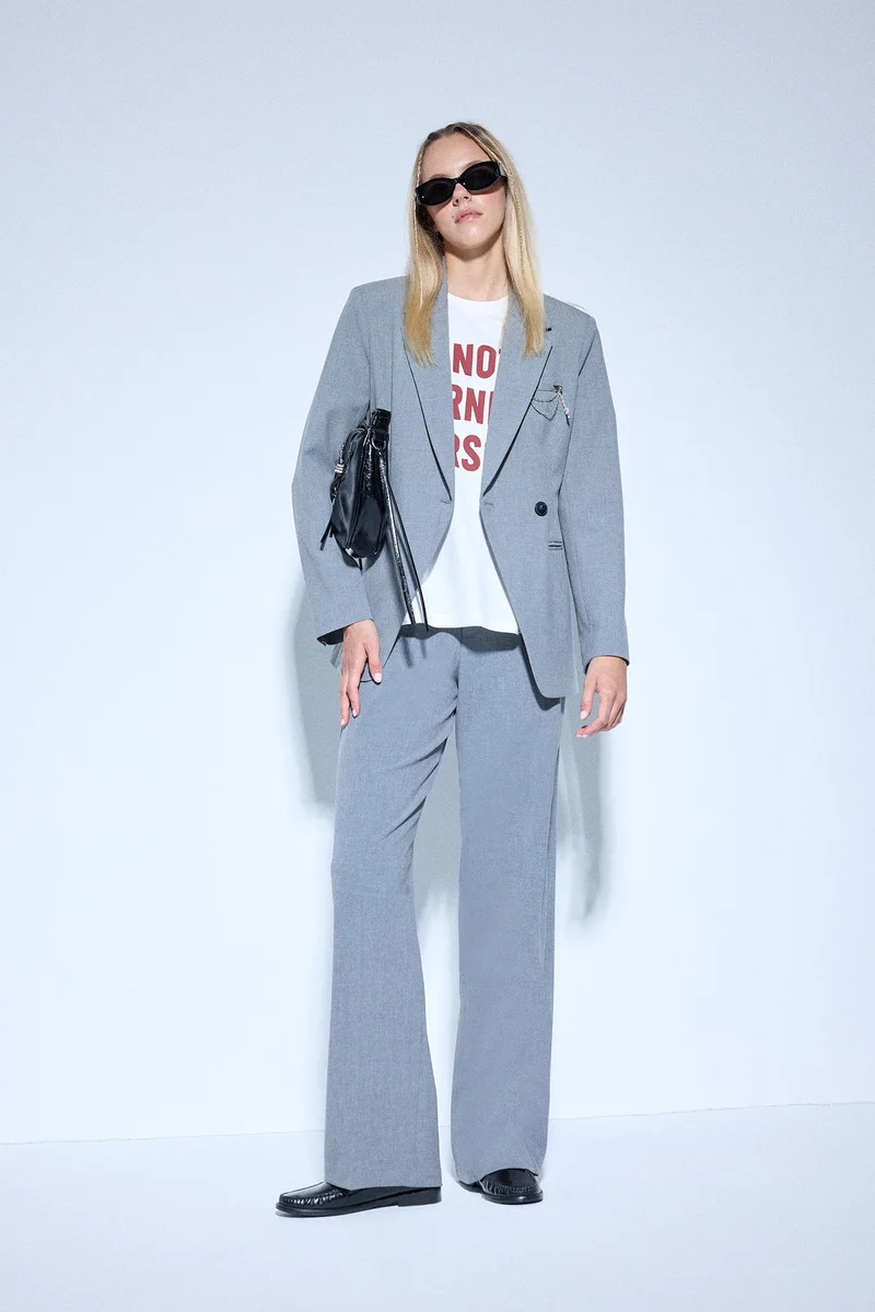 Defacto Straight Fit Fleece Pocket Trousers
