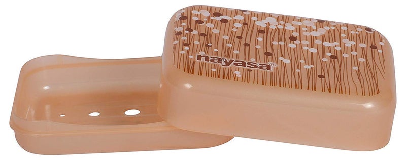 Nayasa Funk Bathroom Set 6Pieces Bucket 25 litres with Mug 15 litresBasin 20 litresDustbin 14 litres Stool Soap CaseBrown Bathroom Accessory SetPlastic - Image 4