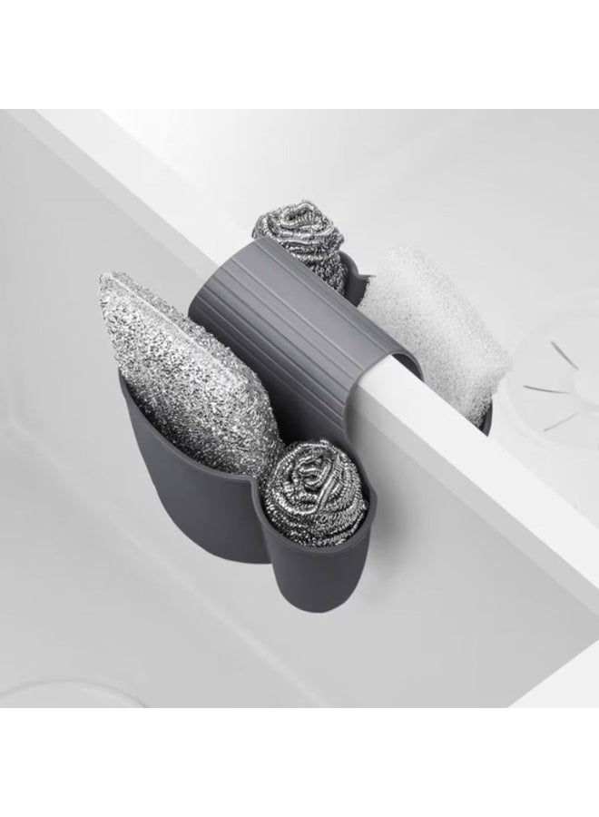 ريان منظم حوض المطبخ من راين – تصميم مضغوط (12.5×9.5 سم) لحفظ إسفنجة التنظيف وتصريف الماء – خامة متينة وسهلة التنظيف – براند إسباني - Image 2