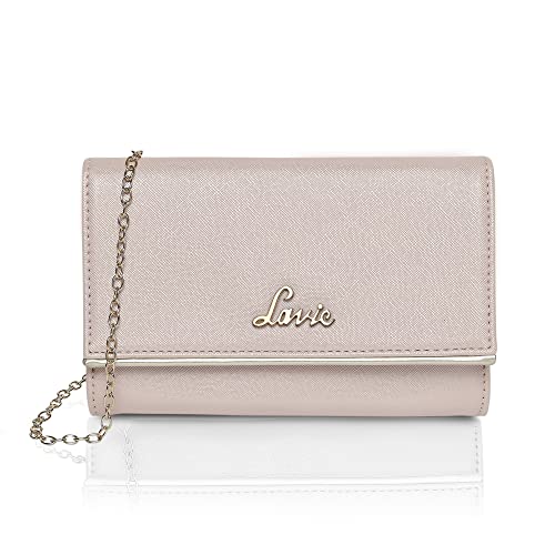 Lavie Women's Clutch (White, Pearl) - Image 1