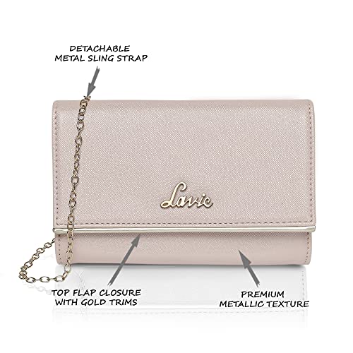 Lavie Women's Clutch (White, Pearl) - Image 3