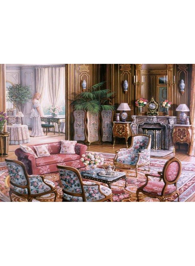 NIBEMINENT DIY Oil Painting On Canvas Paint Home Wall Decor Multicolour - Image 1