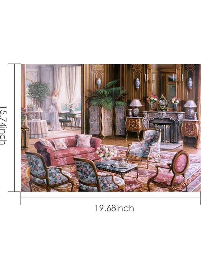 NIBEMINENT DIY Oil Painting On Canvas Paint Home Wall Decor Multicolour - Image 2